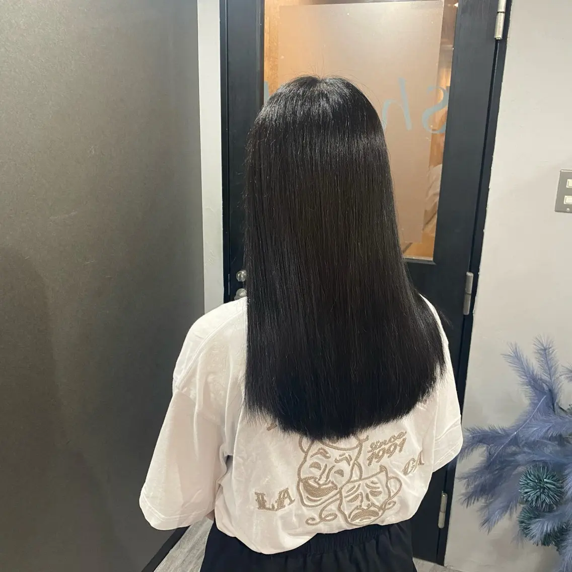 🩵髪質改善カラー🩵＋前処理トリートメントの写真