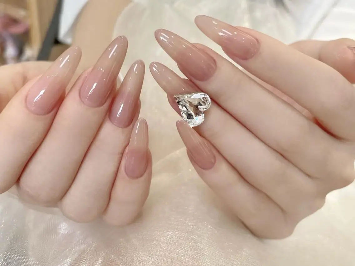 ネイル ロングネイル オフィスネイル ワンカラーネイル シンプルネイル ネイルチップ ハンドネイル ハンドケア 💖NA.YUKI NAIL錦糸町店💖のネイルデザイン