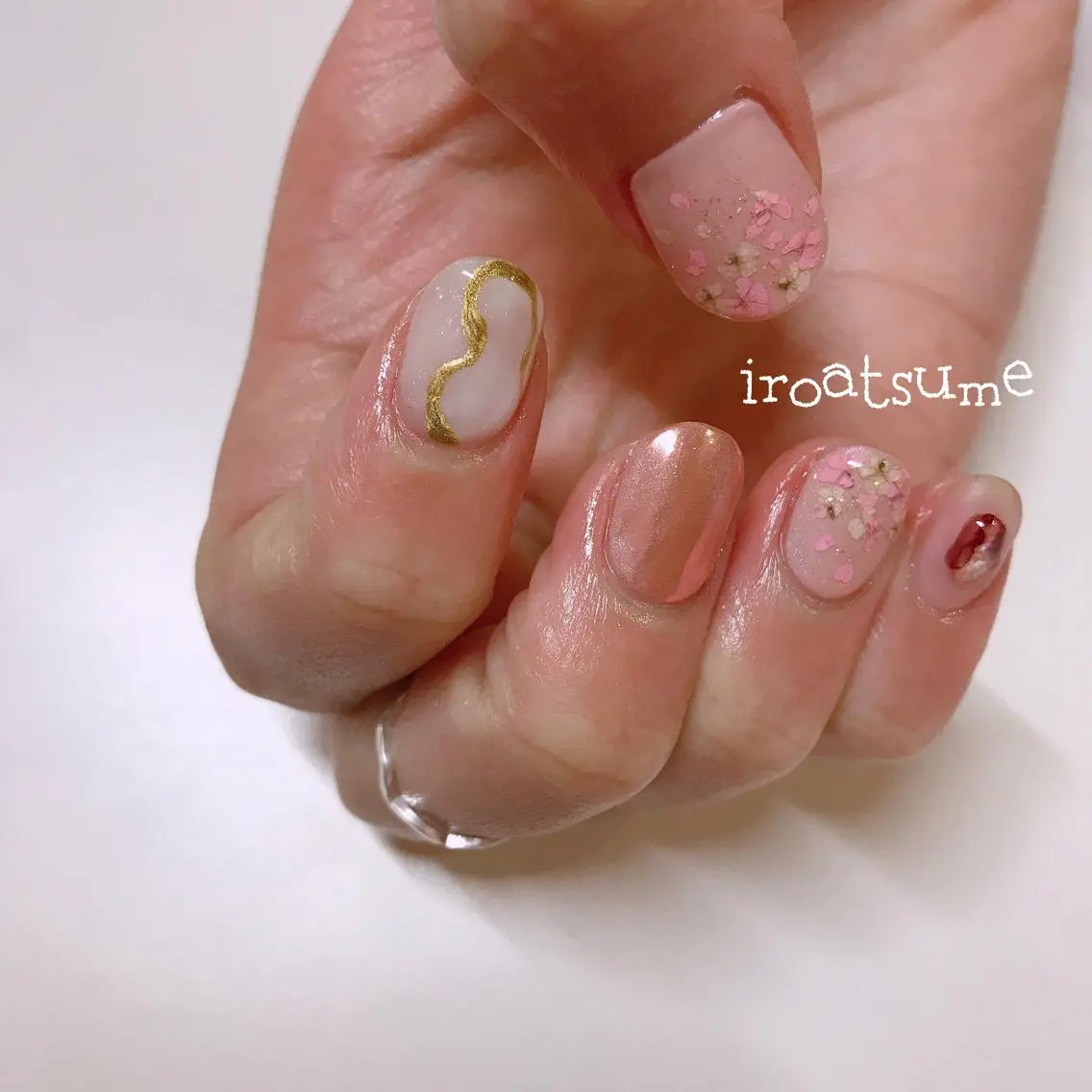 ネイル nail salon iroatsumeのネイルデザイン