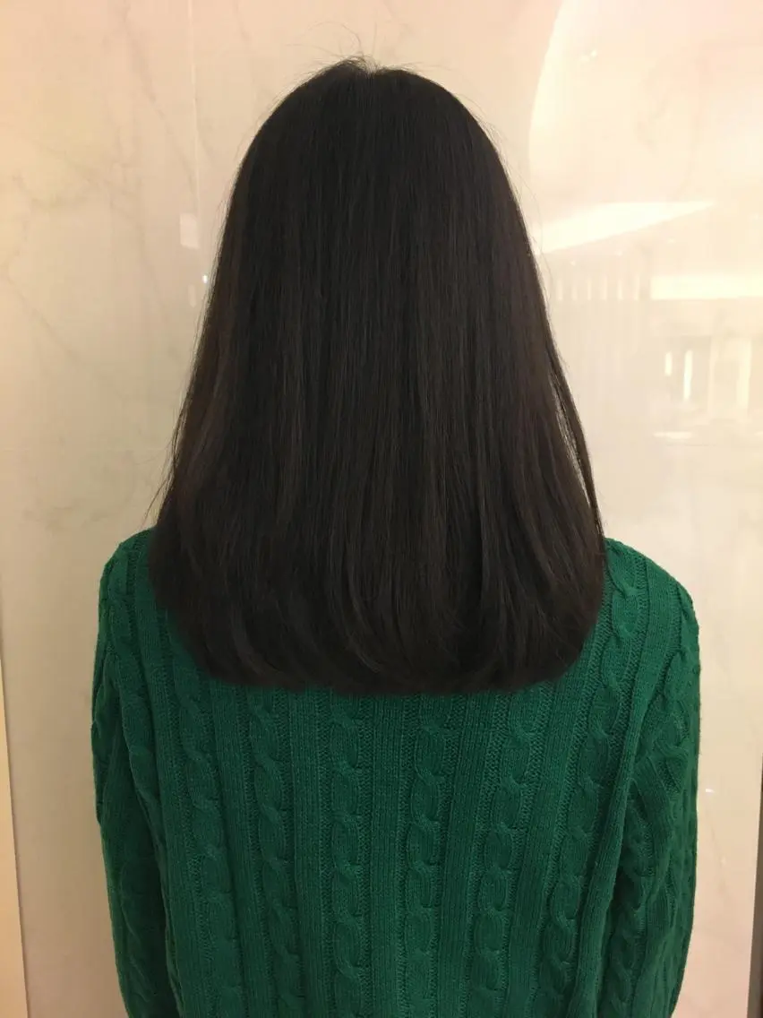 カット＋縮毛矯正＋treatmentの写真