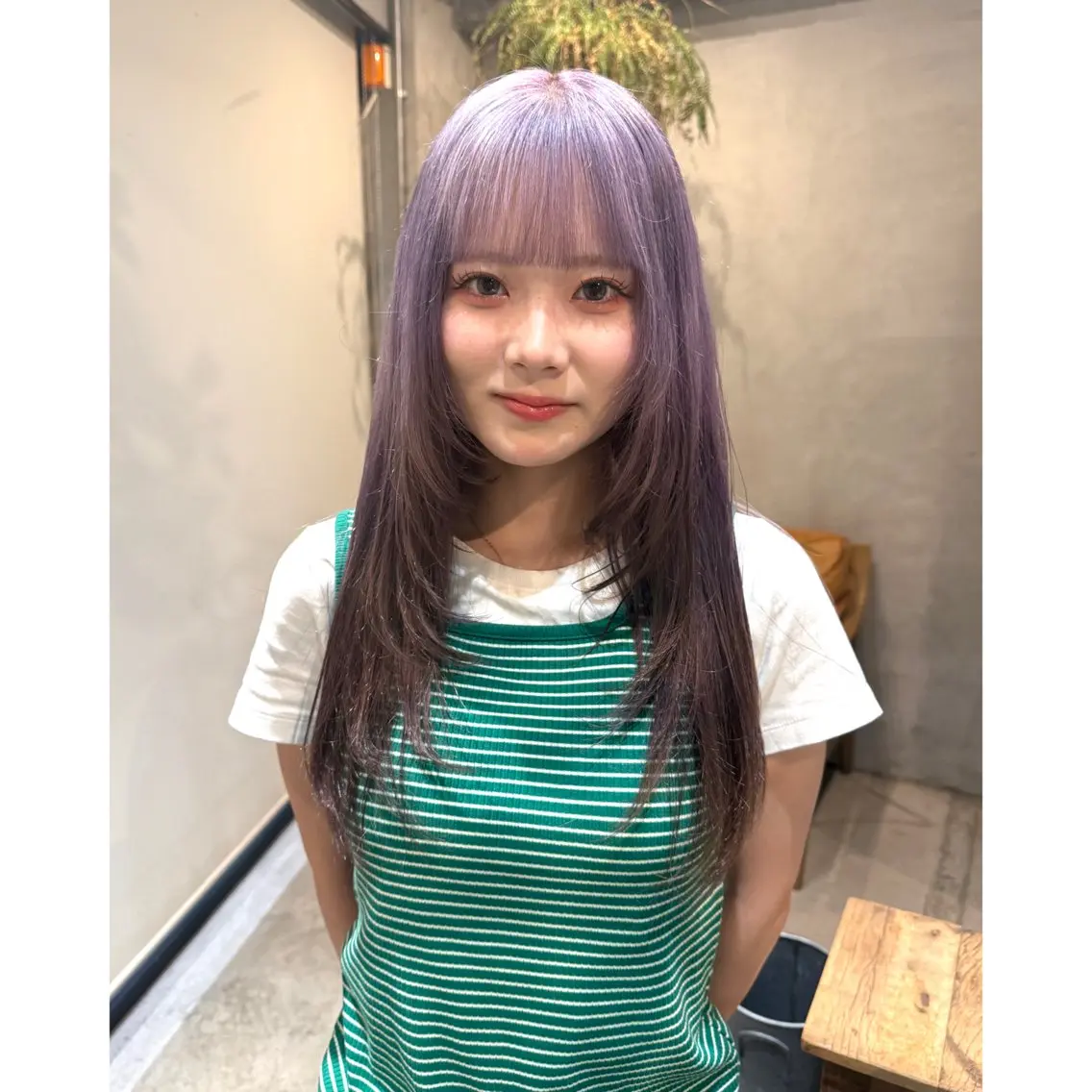 カラー 平野 美羽 /ブリーチモデルのヘアスタイル