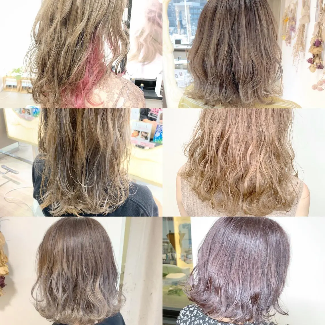 ロング カラー ヘアカラー トリートメント Miru by INCE HAIRのヘアスタイル