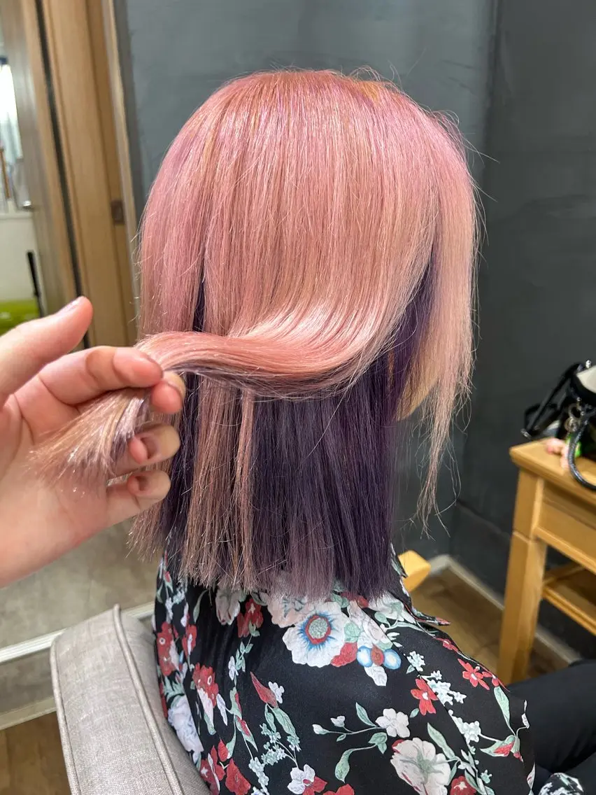 カラー 💜カラーリスト 上田💜のヘアスタイル