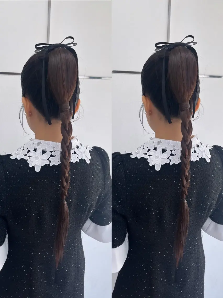 ロング ヘアアレンジ ヨシンモリ ヘアセット 🦄mimi🦄 艶髪/透明感/メンズのヘアスタイル
