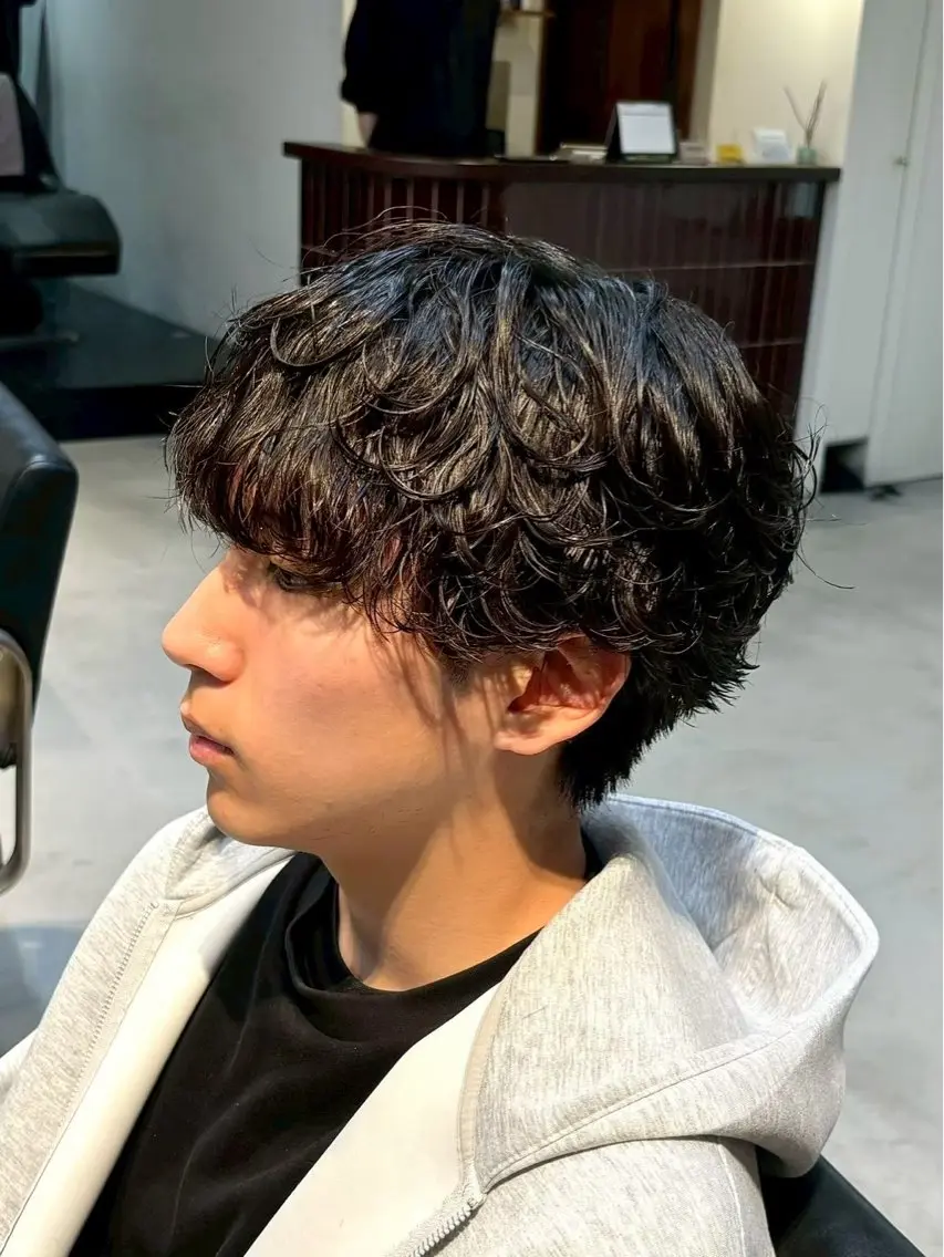 ショート カット パーマ パーマ特化Rito/ Attractのヘアスタイル