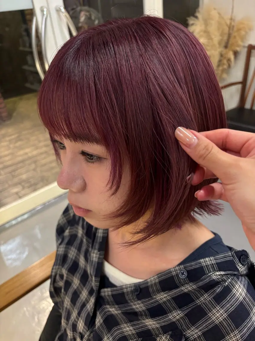 ショート ヘアカラー ooitヨシダ ミナミのヘアスタイル