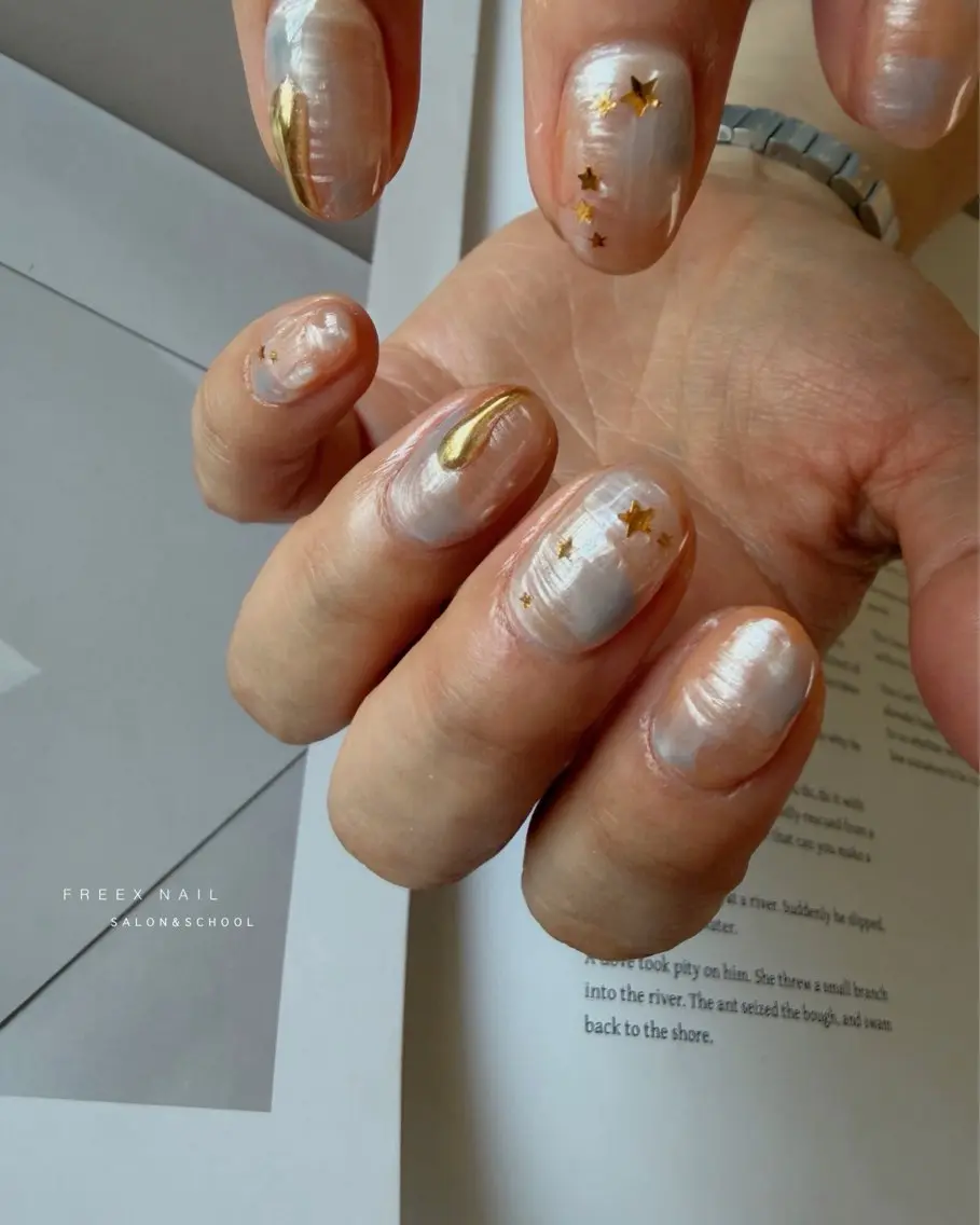 ネイル ハンドネイル ハンドケア freex nail /ニュアンス/個性派のネイルデザイン