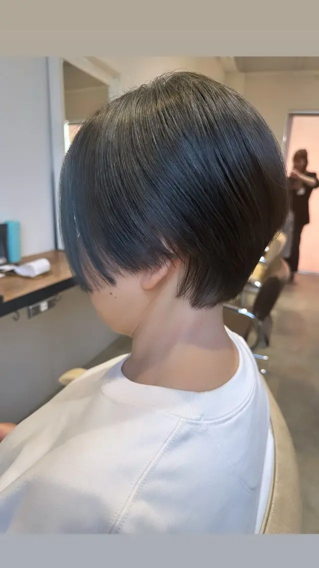 ショート ハンサムショート ショートヘア つくば 【Ciqi】 あくつのヘアスタイル