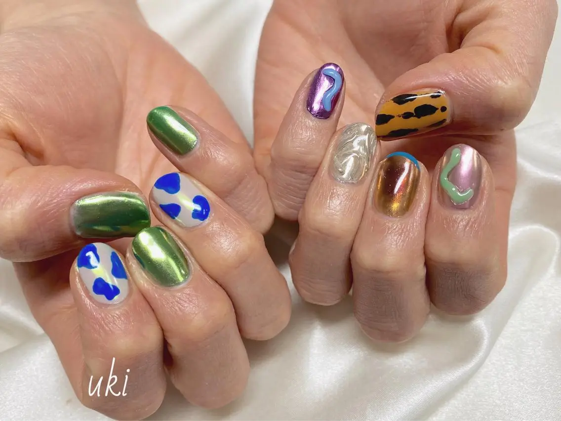ネイル ハンドネイル Ameri nail /UKIのネイルデザイン