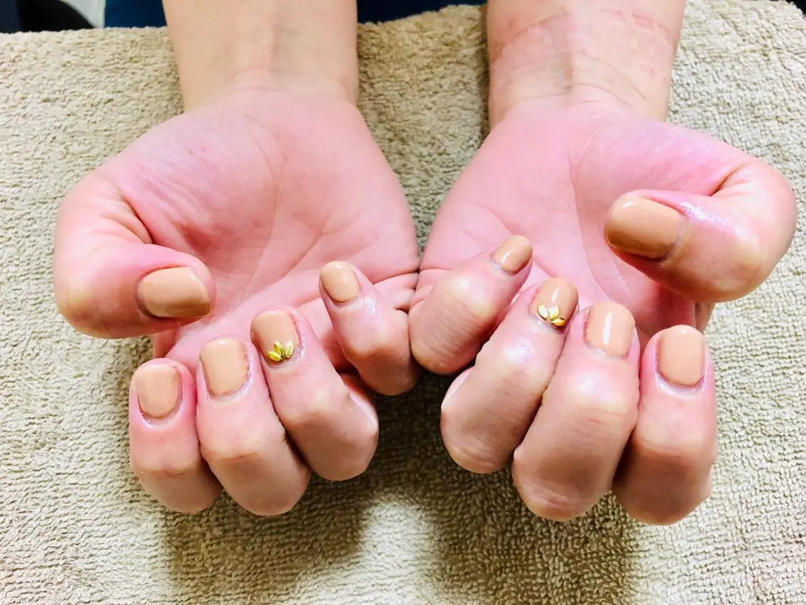 ネイル ワンカラーネイル 東大阪/ ROBED nail salonのネイルデザイン