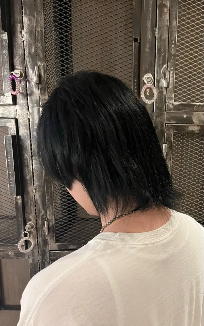 メンズ ヘアカラー 辻 瑛大のヘアスタイル