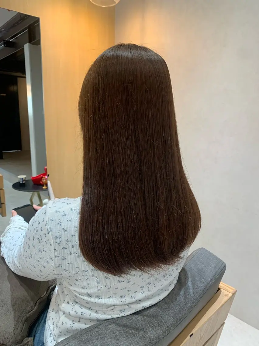 ロング 本多 永佳のヘアスタイル