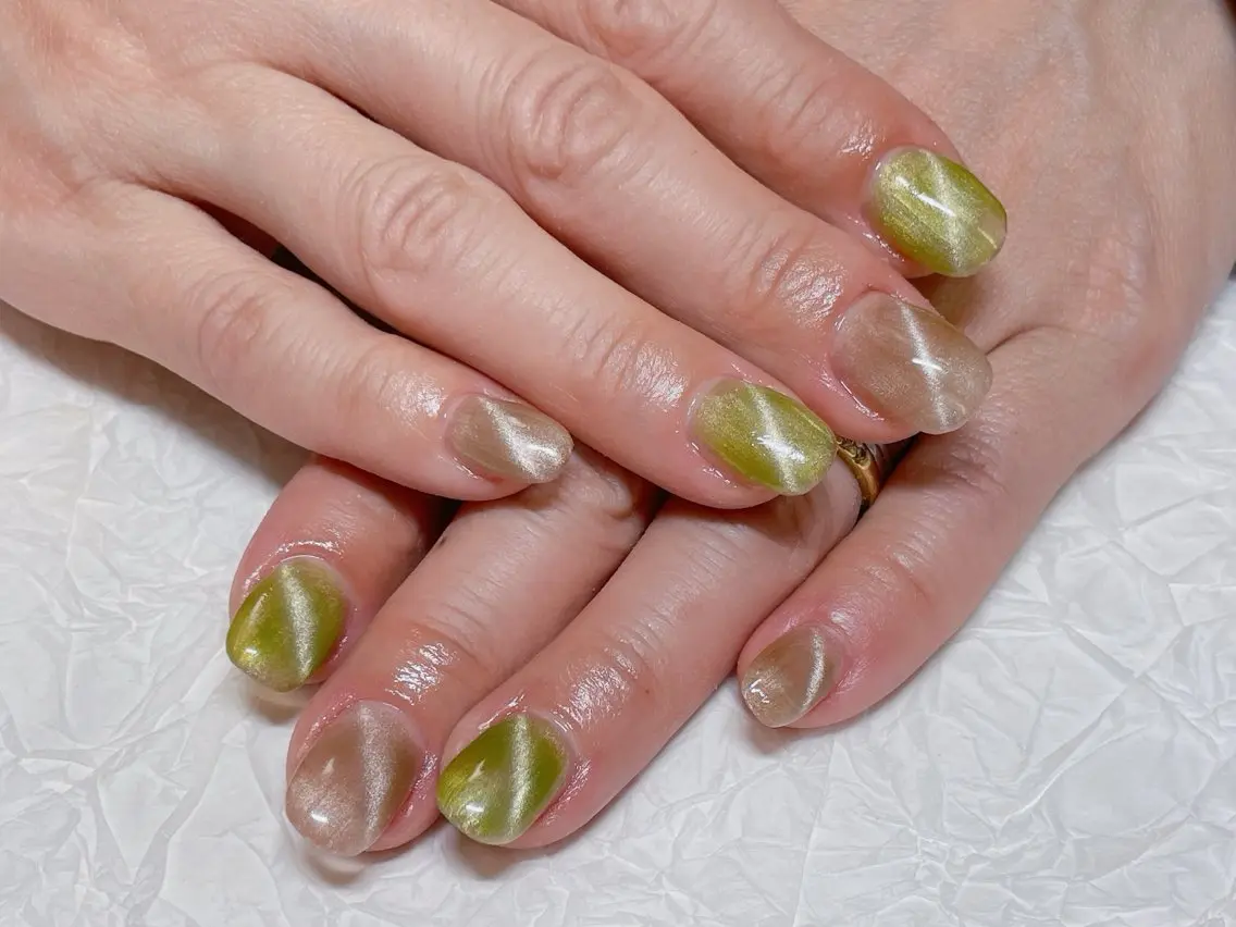 ネイル ハンドネイル ハンドケア 💫ゆか_ Nailartistのネイルデザイン
