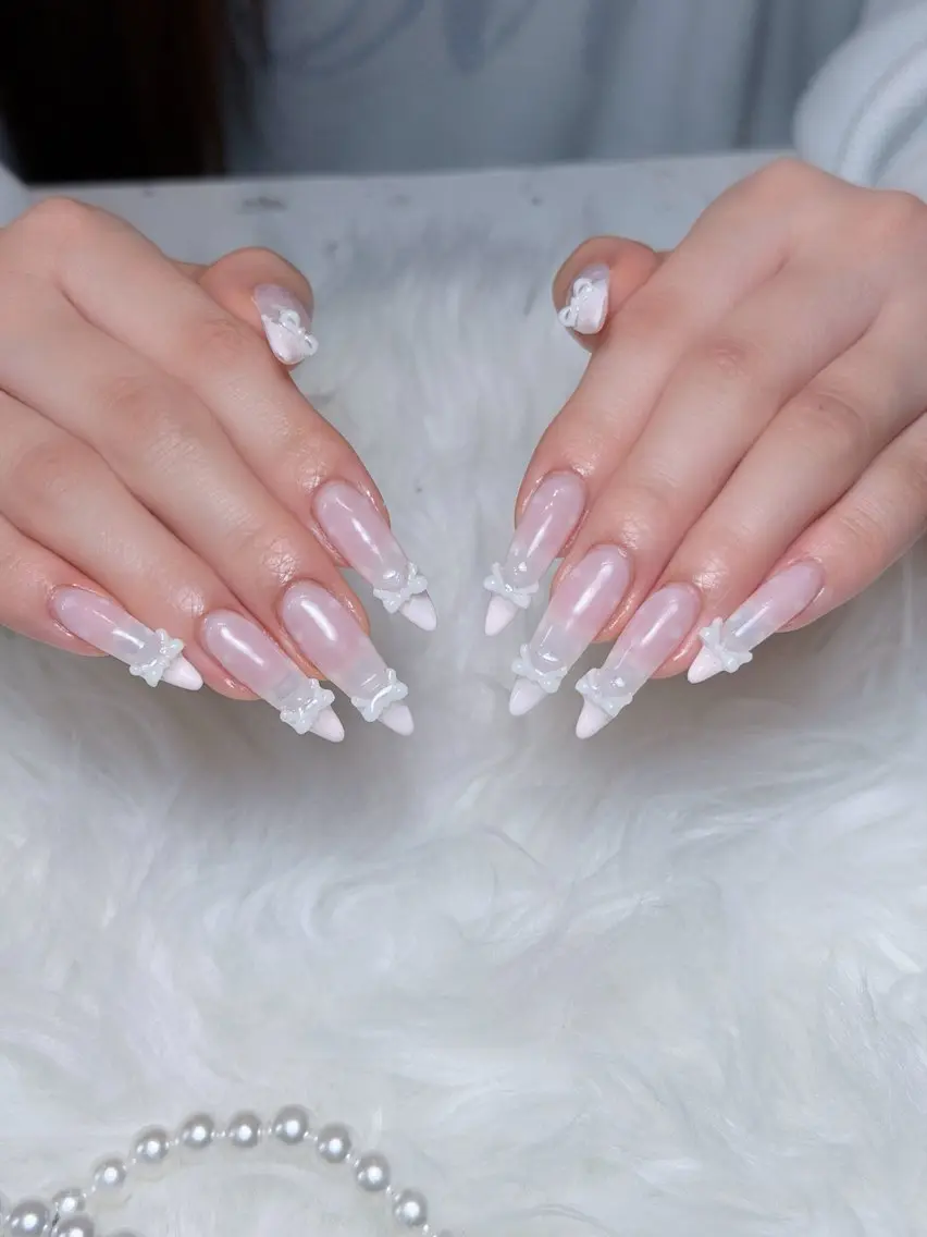 ネイル 長さ出し ロングネイル スカルプネイル スーパーロングネイル ハンドネイル Sully Nail  Labのネイルデザイン
