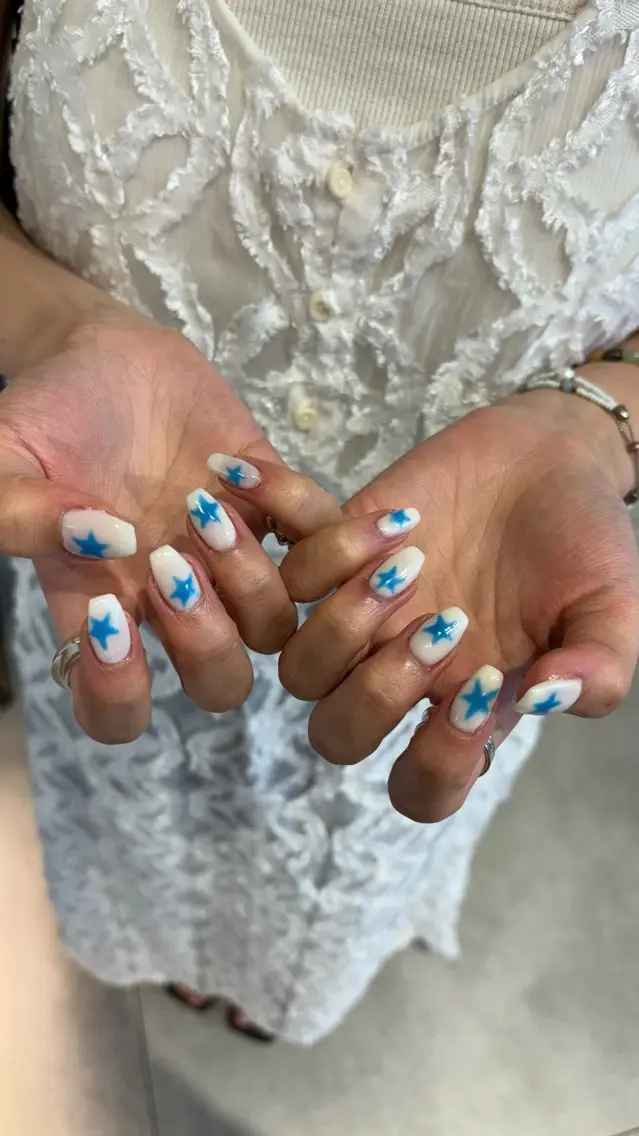 ネイル ハンドネイル ハイトーン/レイヤー nail 百咲💌のヘアスタイル