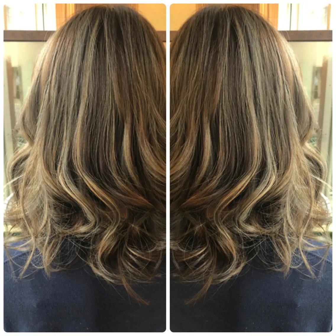 セミロング カラー アッシュ ヘアカラー トリートメント 小山内 龍一郎 店長のヘアスタイル