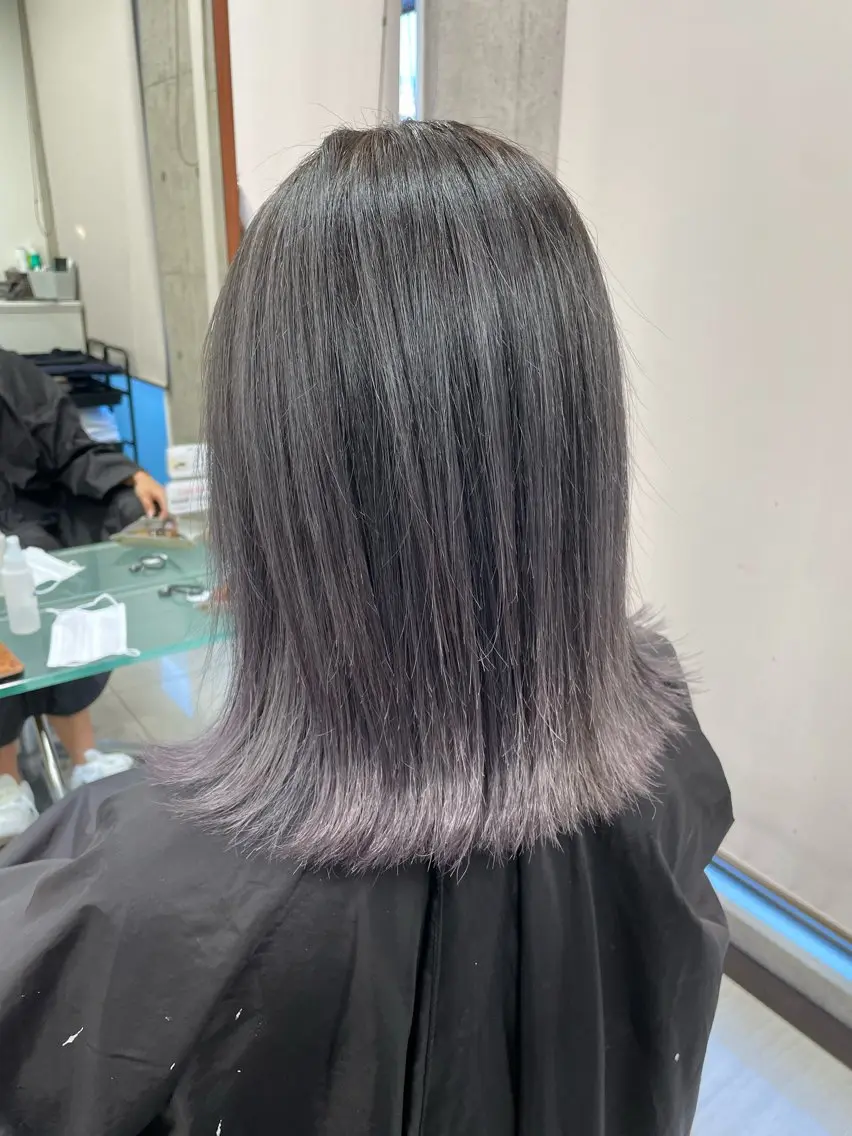 ミディアム カラー 色川 優斗《髪質改善》のヘアスタイル