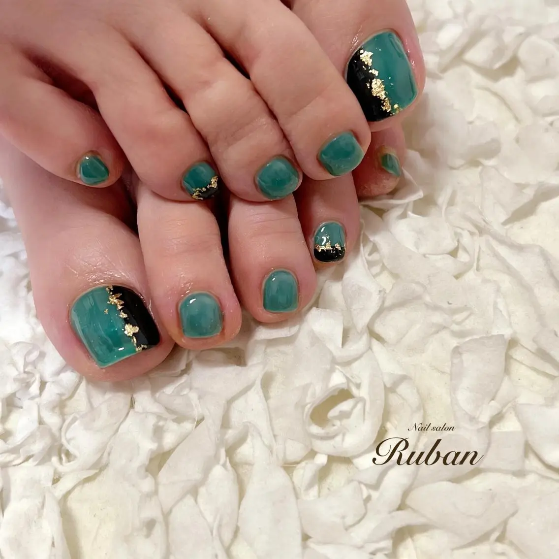 ネイル フットネイル Nail salon Rubanのネイルデザイン