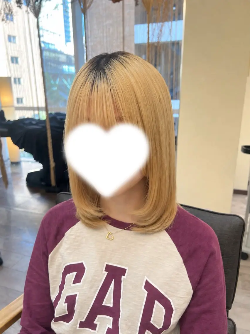 カット＋トリートメントモデル🍀(仕上がりスタイルが肩につく長さから鎖骨まで募集♪）の写真