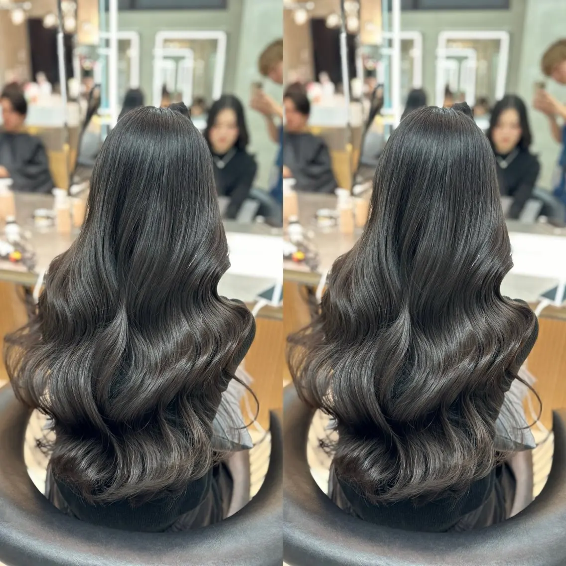 ロング カラー ベージュカラー ブリーチ 透明感カラー ブリーチなしカラー 髪質改善 カット ヘアカラー トリートメント ヘッドスパ ✨髪質改善特化✨副 店長椎葉信乃介のヘアスタイル