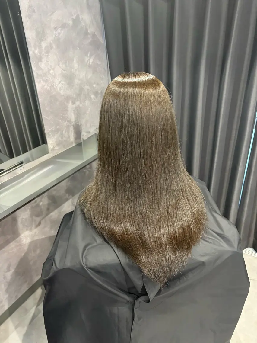 カラー カット ヘアカラー トリートメント nameless miichiのヘアスタイル
