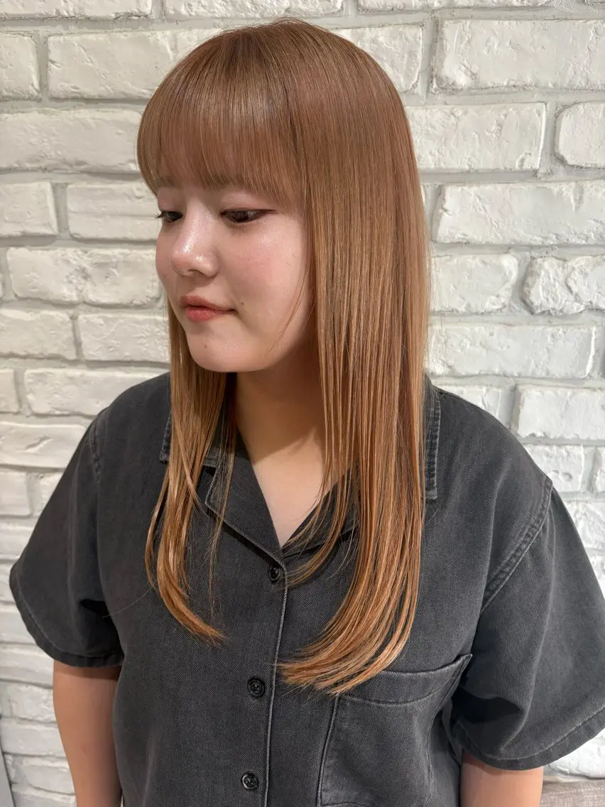 り このヘアスタイル
