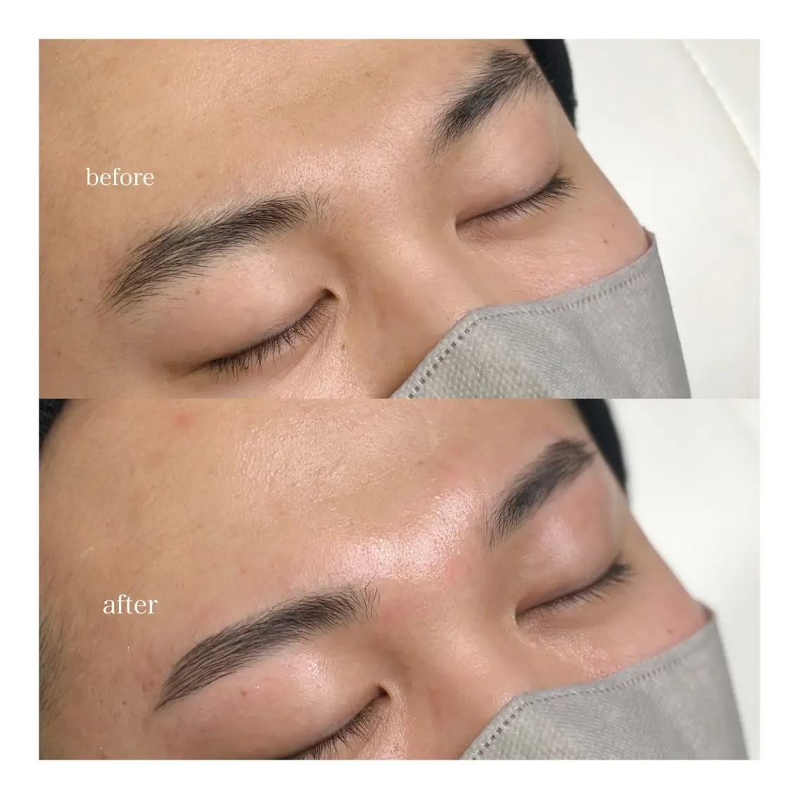 メンズ アイブロウ jiem5 𝐦𝐚𝐧𝐚🎀のマツエク・マツパデザイン