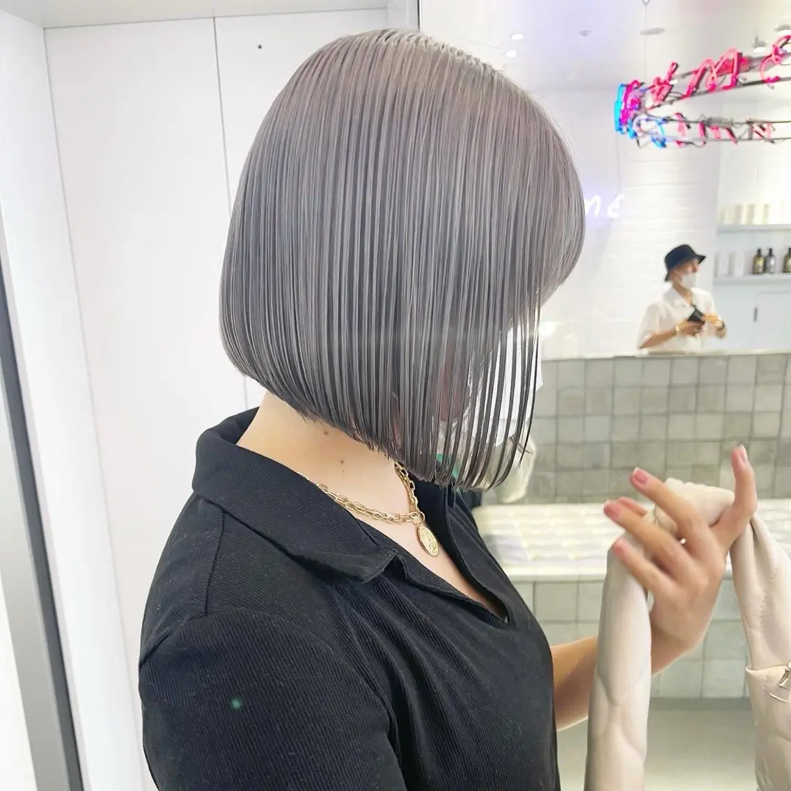 ショート カラー 🎀透明感カラー/ ともよのヘアスタイル