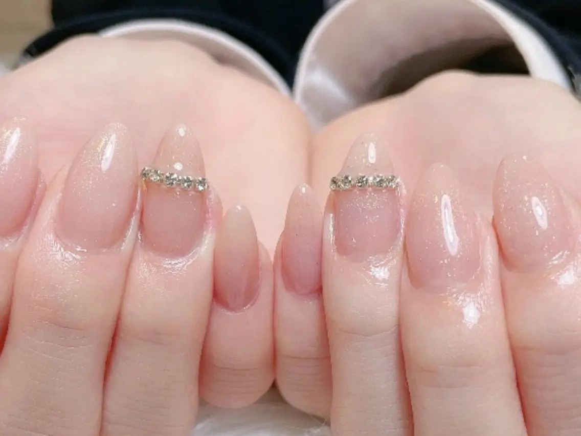 ミディアム 韓国風ヘア ハンドネイル ハンドケア HEAVEN Nail 池袋のネイルデザイン