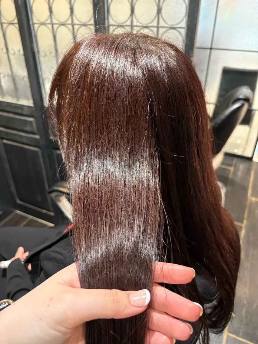 ロング カラー カット ヘアカラー マコ ✿︎のヘアスタイル