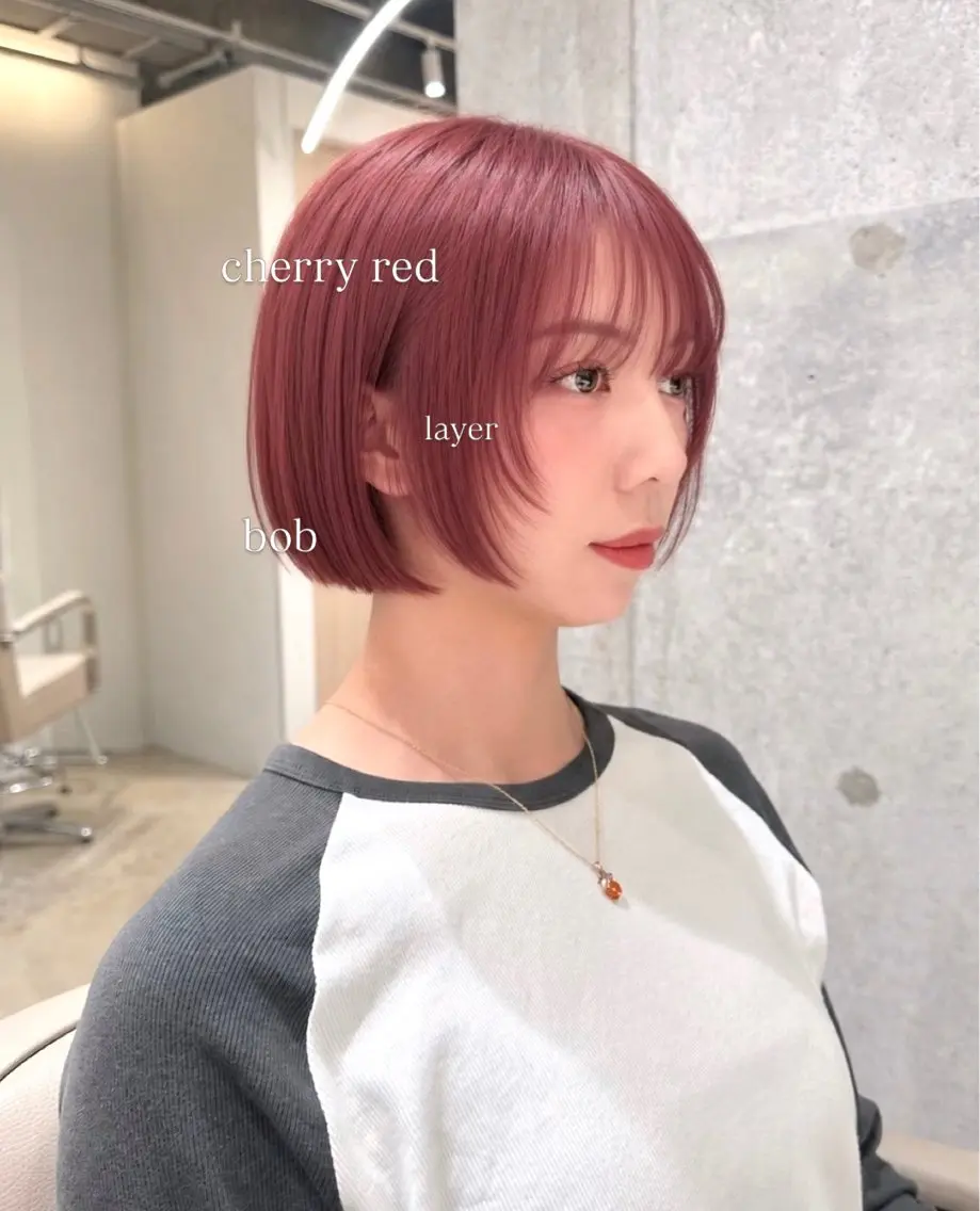 ショート 🧸🫧暖色/ボブ/ 橋本美柚🫧🧸のヘアスタイル