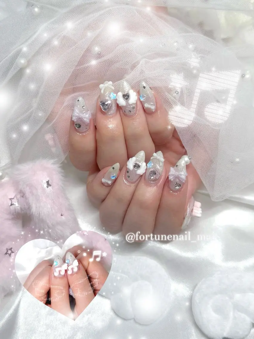 ネイル ハンドネイル 🎀Mai 🎀最短4/8🈳のネイルデザイン