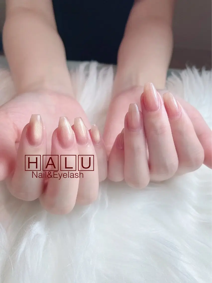 ネイル マグネットネイル ハンドネイル フットネイル HALU ハルのネイルデザイン
