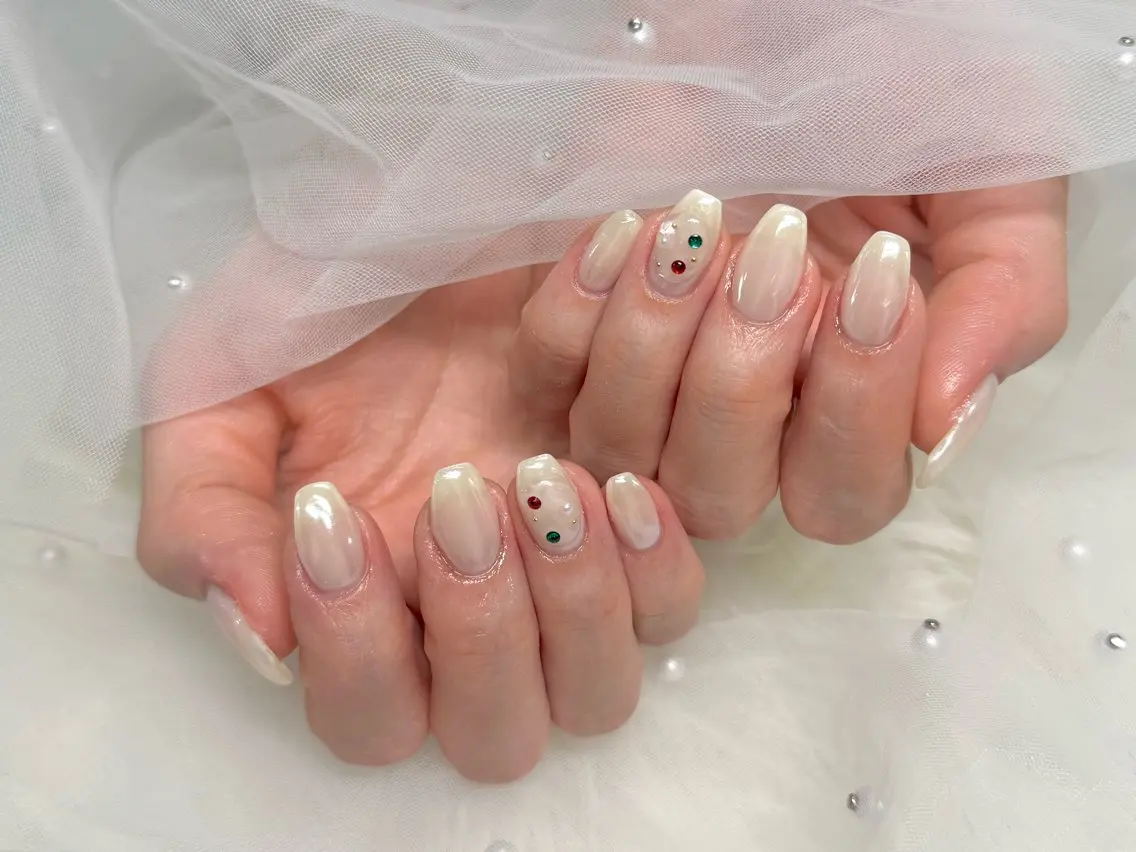 ネイル アートネイル ハンドネイル 🫧Rio🫧ネイル /渋谷🫧ワンホンのネイルデザイン