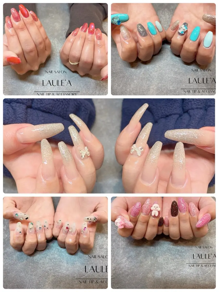 ワンカラー＋片手2本デザイン✨マグネットも可🩷平日限定価格✨の写真