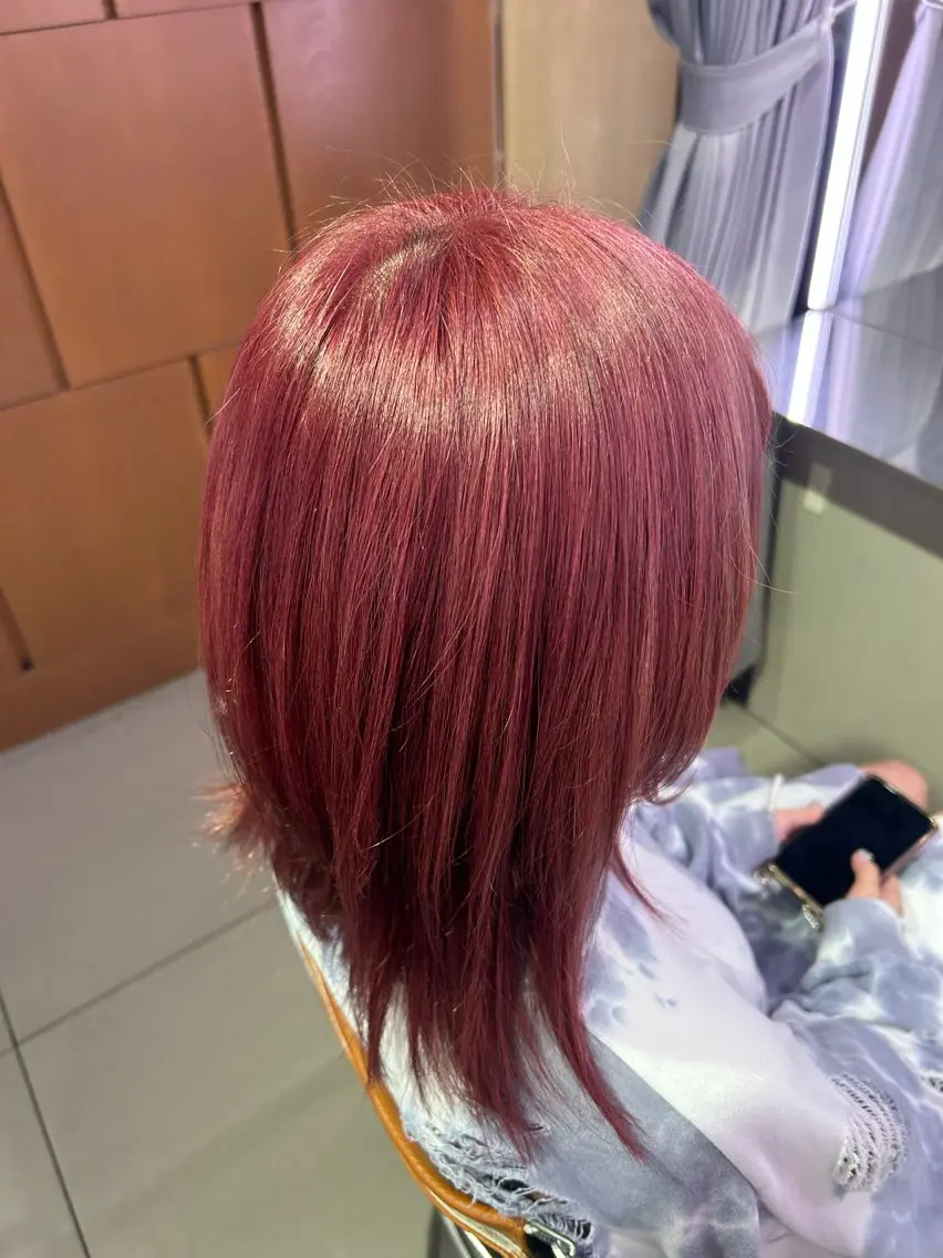 ミディアム カラー ヘアカラー 【レディース限定】 Gakutoのヘアスタイル