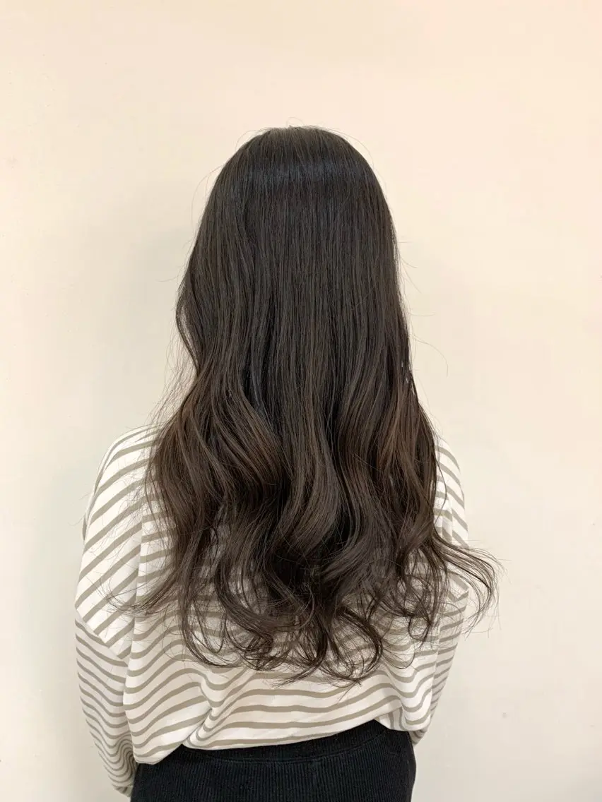 セミロング カラー ブラウンカラー メンズパーマ✨️村越 雄斗のヘアスタイル