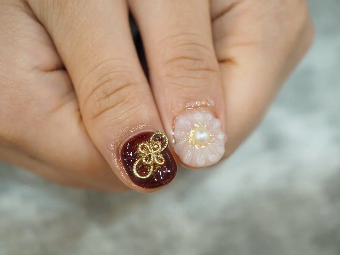 ネイル ハンドネイル glaNje shioriのネイルデザイン
