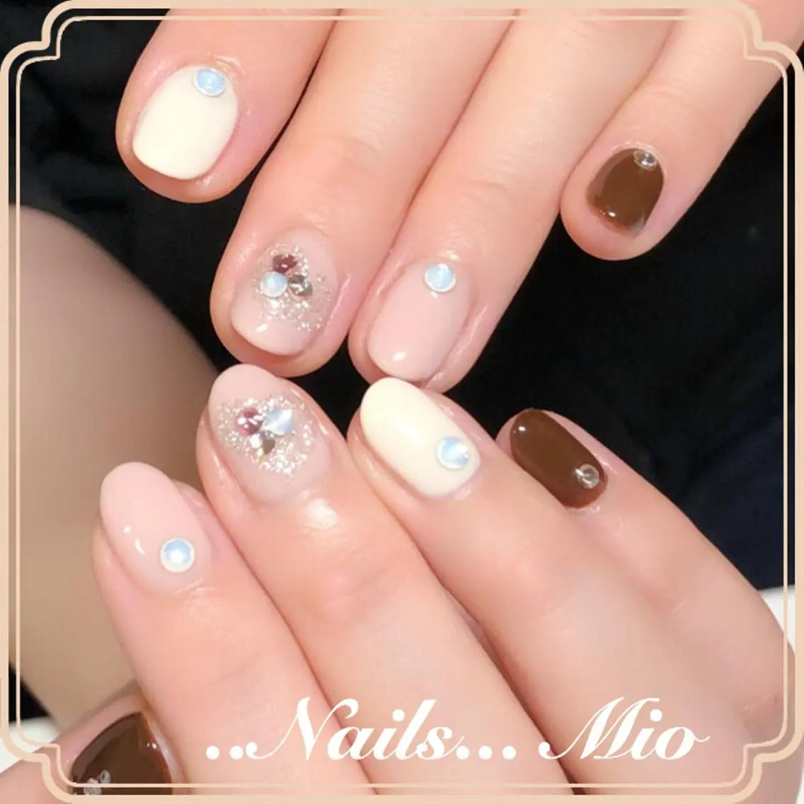 ネイル バレンタイン .Nails Mio 赤羽西ネイルサロンのネイルデザイン