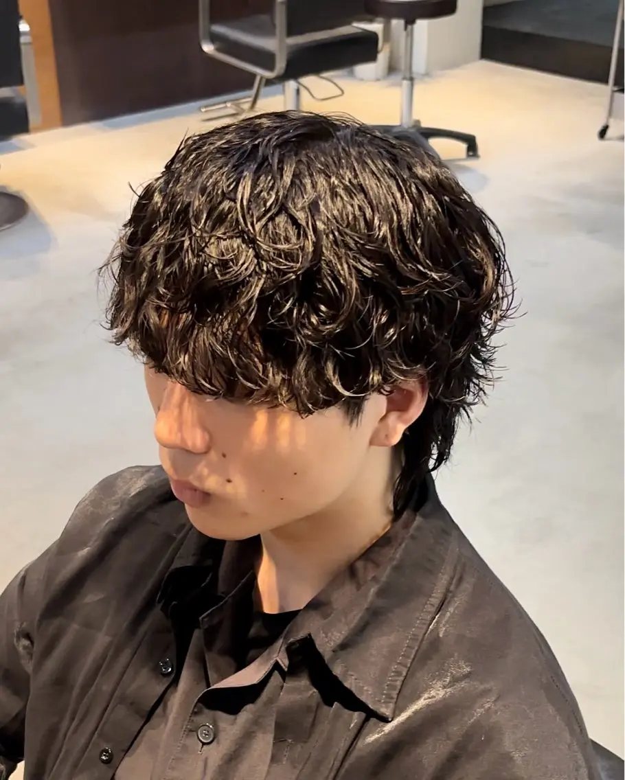 パーマ ウルフカット Kota 【パーマ特化美容師】のヘアスタイル