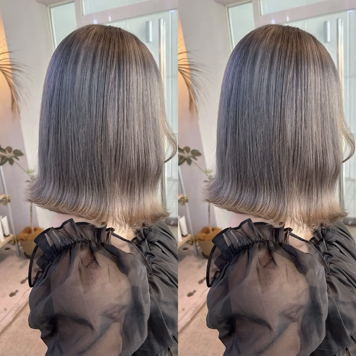 ミディアム カラー その他 yoriダブルカラー 代表すがわらのヘアスタイル
