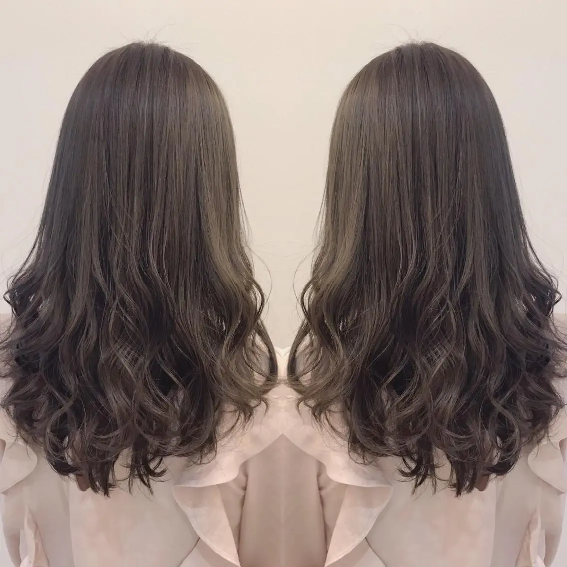 ロング カラー EARTH 越谷店のヘアスタイル