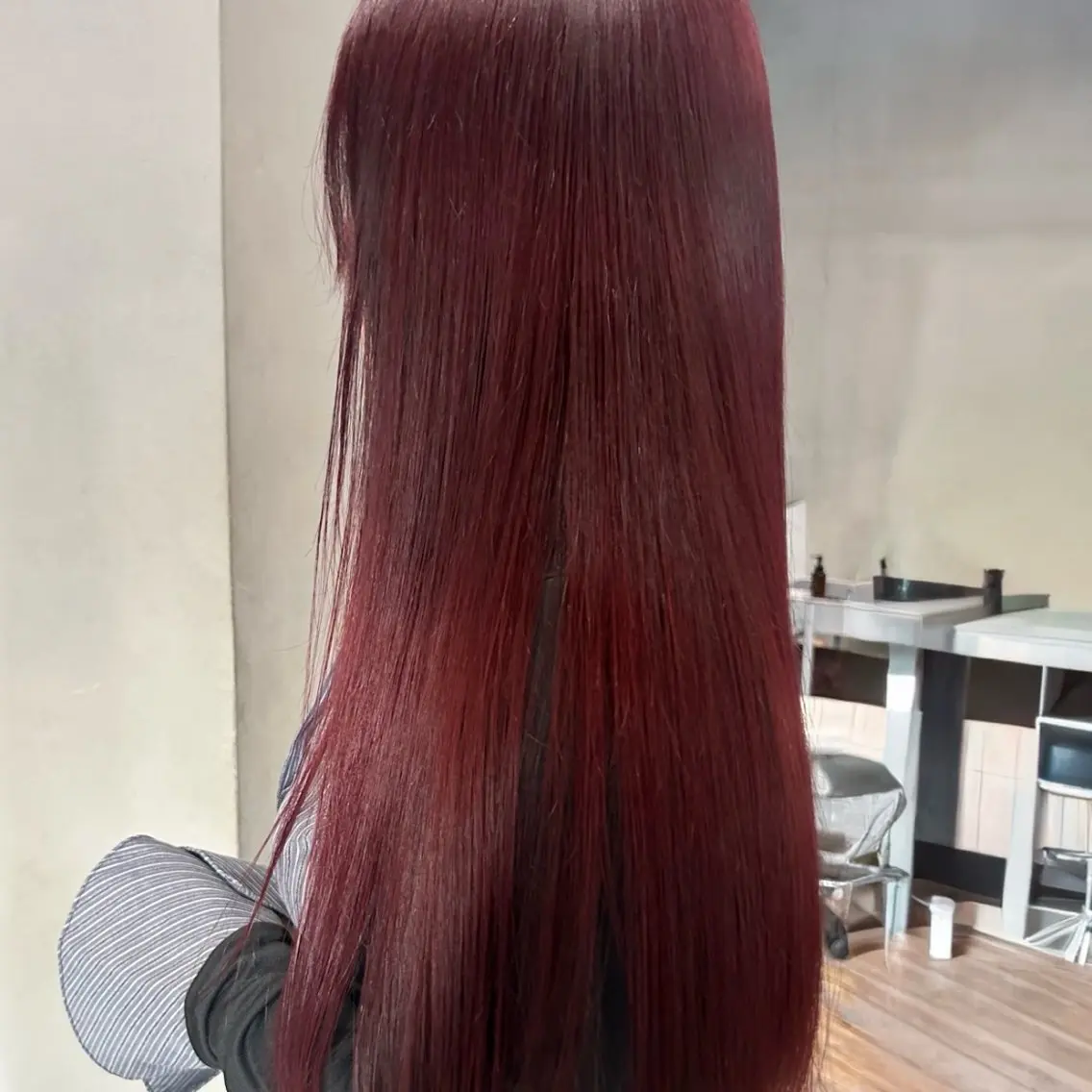 ロング ヘアカラー 🌟kyoka 艶髪ハッシュカットのヘアスタイル