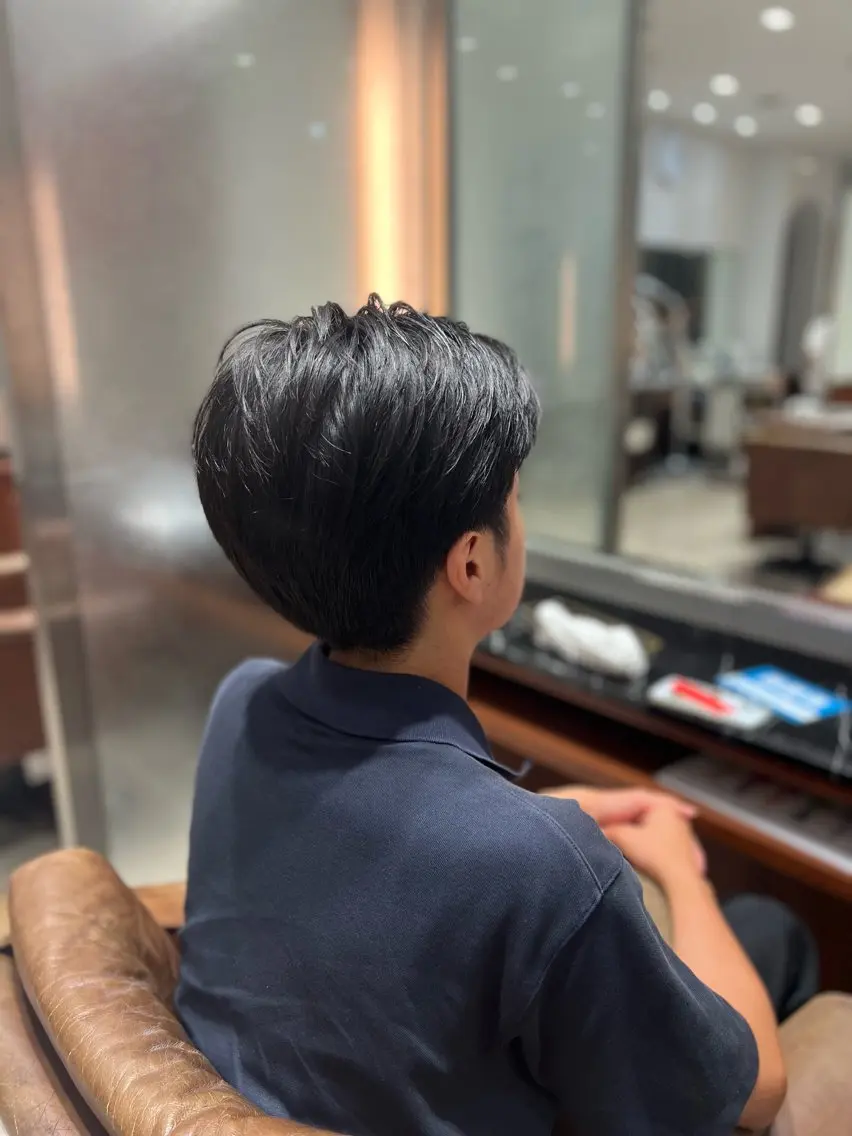 ショート メンズ 刈り上げ 山田 美幸のヘアスタイル