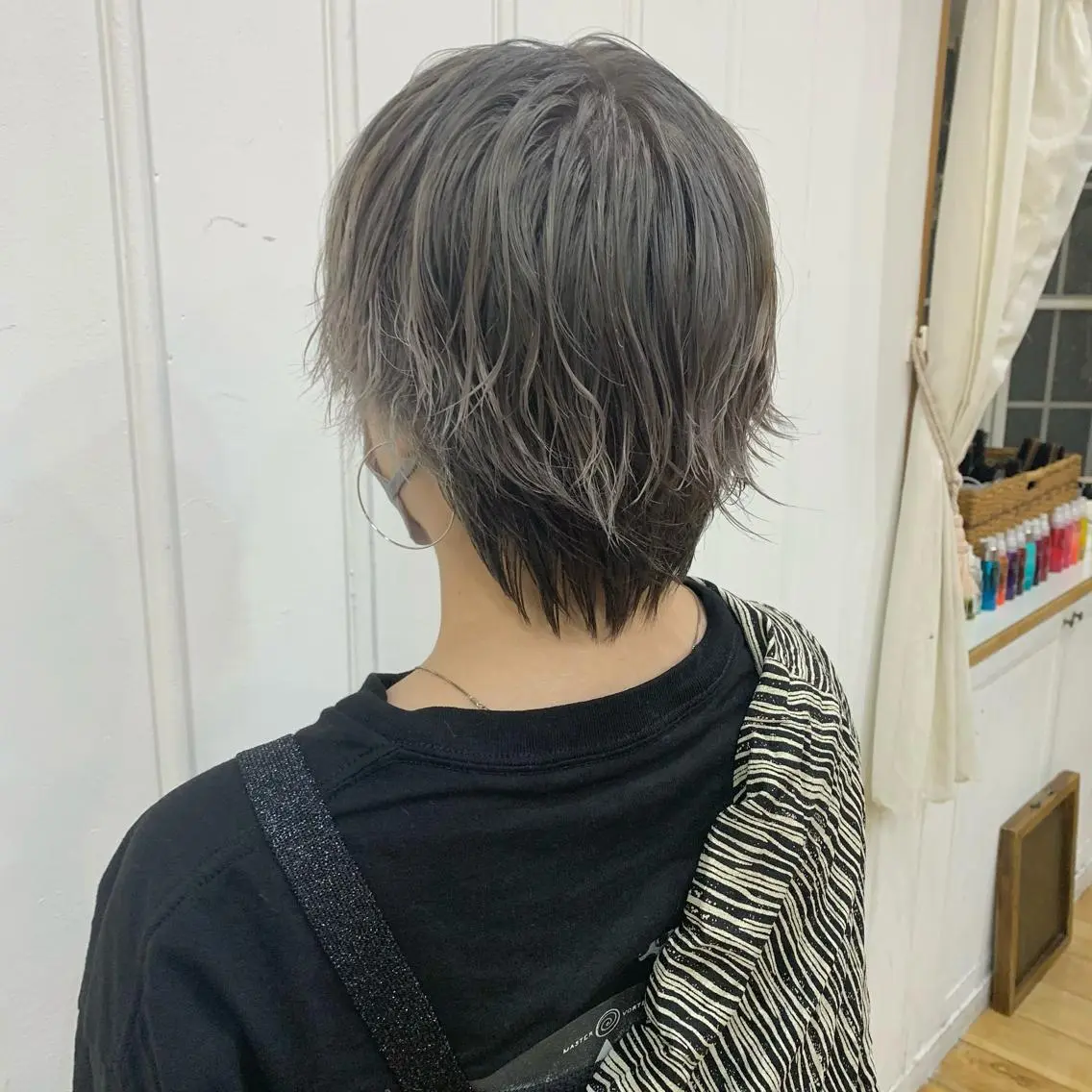 ミディアム 【ダブルカラー指名 No.1】森栄範のヘアスタイル