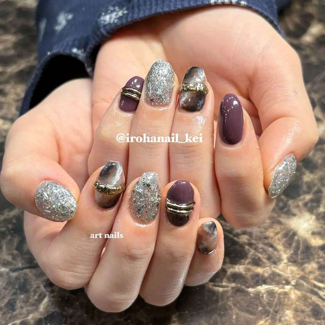 ネイル アートネイル IROHA NAIL_けい🐶のネイルデザイン