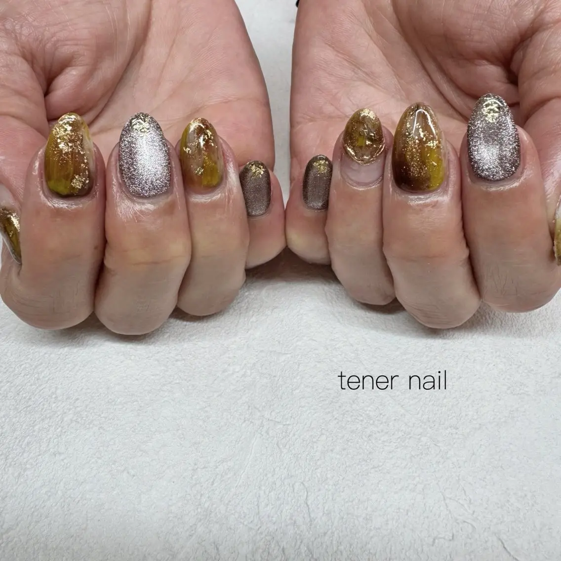 ネイル ニュアンスネイル ハンドネイル テネルネイル tener nailのネイルデザイン
