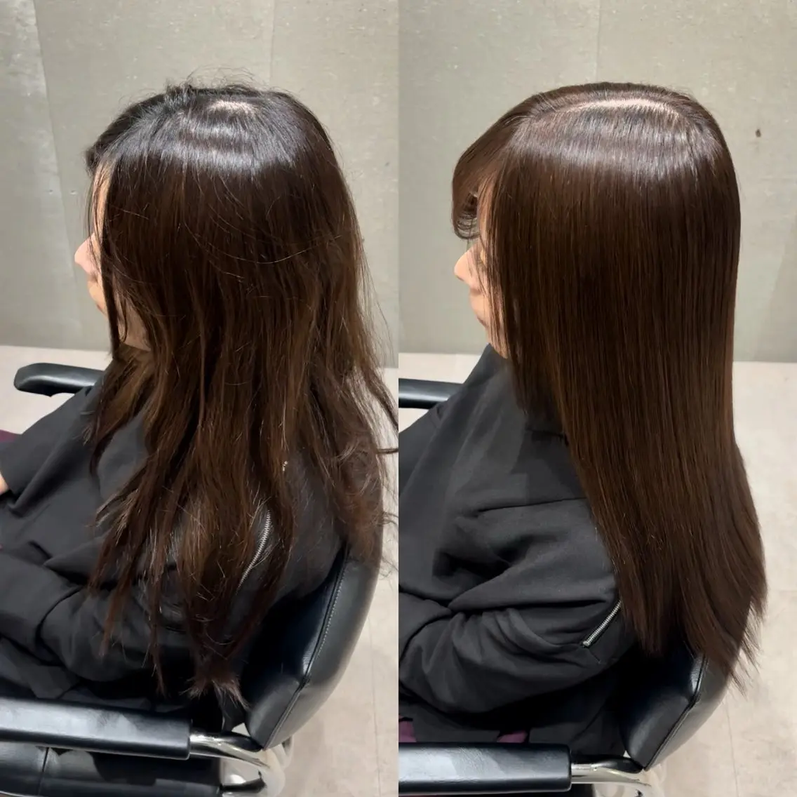 セミロング カラー トリートメント ヘアカラー トリートメント 髪質改善ヘアケア 艶髪特化/上田のヘアスタイル