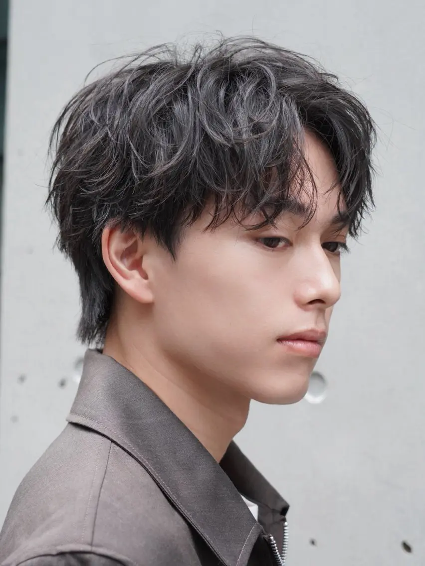 パーマ メンズ メンズパーマ カット パーマ 名古屋シャドウパーマ 竜太朗のヘアスタイル