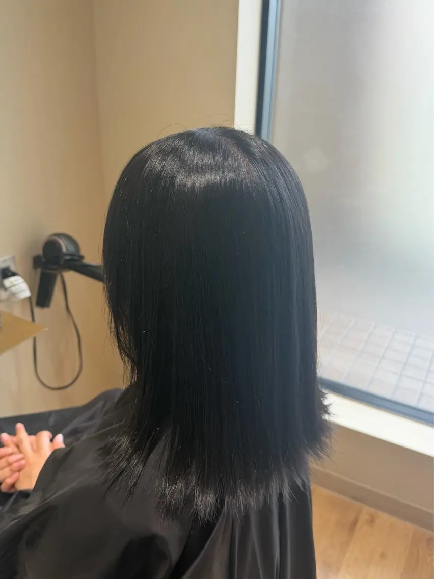 ミディアム カラー ヘアカラー 宮原 裕也のヘアスタイル